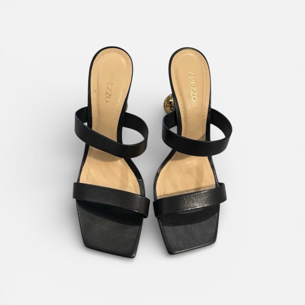 Arezzo Black Women's Sandals